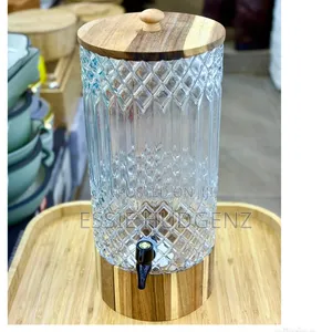 8L Wood Crafted Juice Dispensers