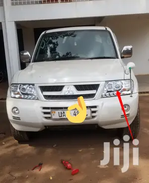 Pajero Bitama Headlamp With Angle Lights Not China