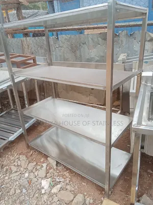 Stainless Steel Rack Four Shelves