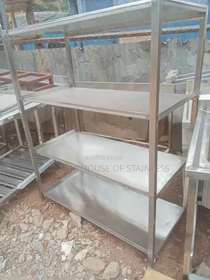 Stainless Steel Rack Four Shelves