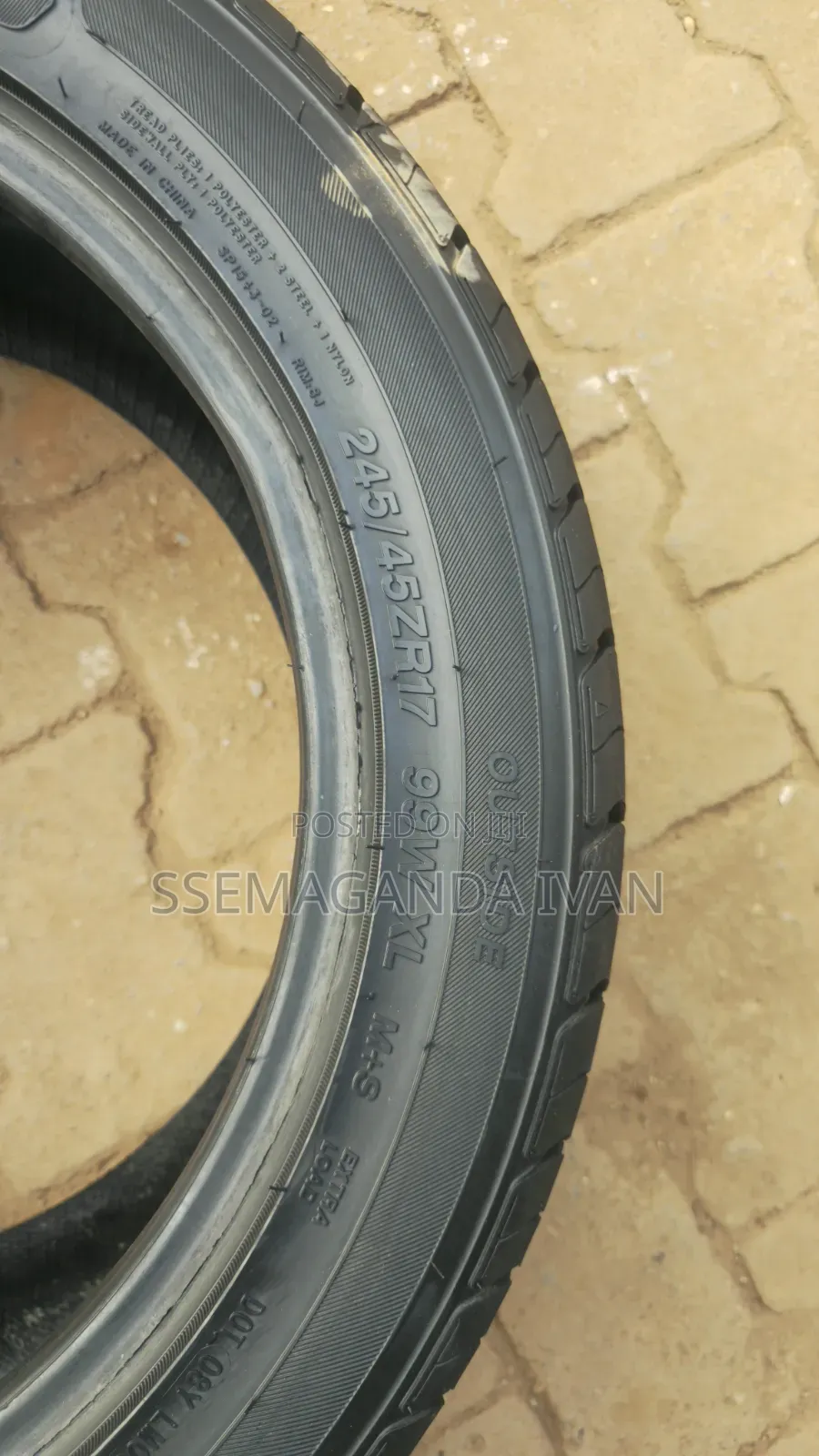 245/45r17 Used Sport Rx Tyres for Subaru,Mercedes-Benz, Mark X