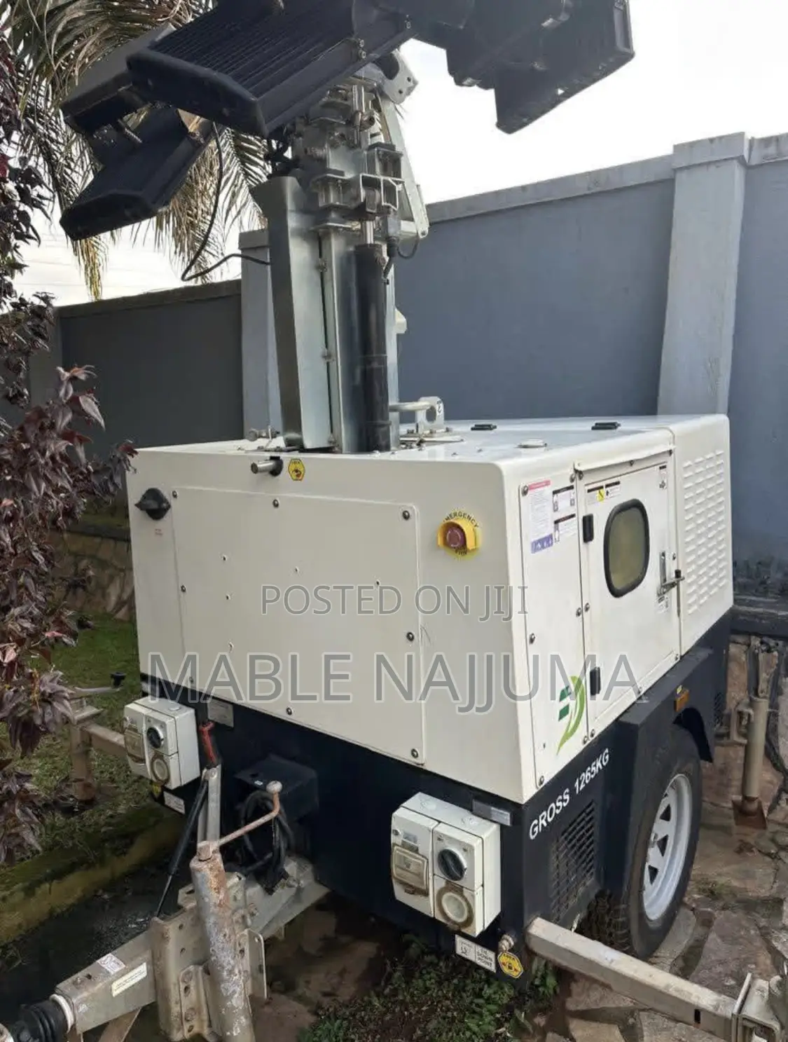 Light Tower and Generator