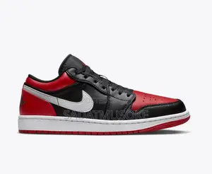 Air Jordan 1 Low ‘Black Gym-Red White Sneakers