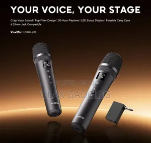 Oraimo VoxMic Rechargeable Wireless Mics - Brand New Original