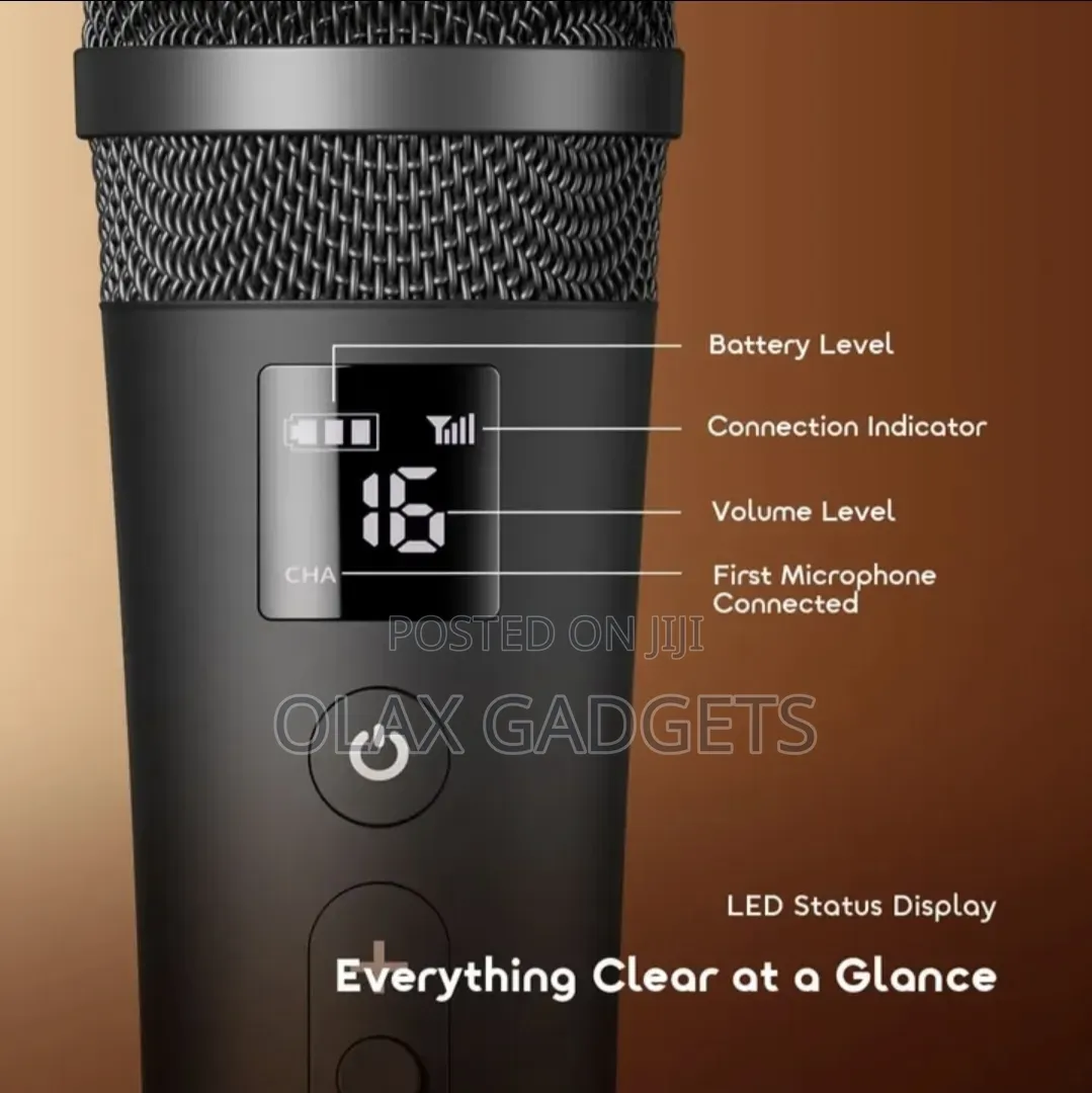 Oraimo VoxMic Rechargeable Wireless Mics - Brand New Original