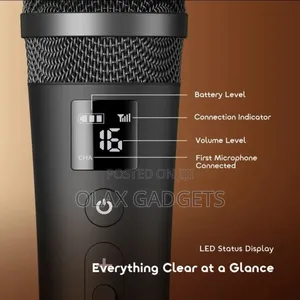 Oraimo VoxMic Rechargeable Wireless Mics - Brand New Original