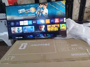 Brand New TCL Qled Google 43 Inches Frameless Digital Smart TV