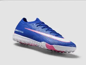 Blue Nike Air Zoom Mercurial Vapor 16 Pro Academy Turf Football Boots