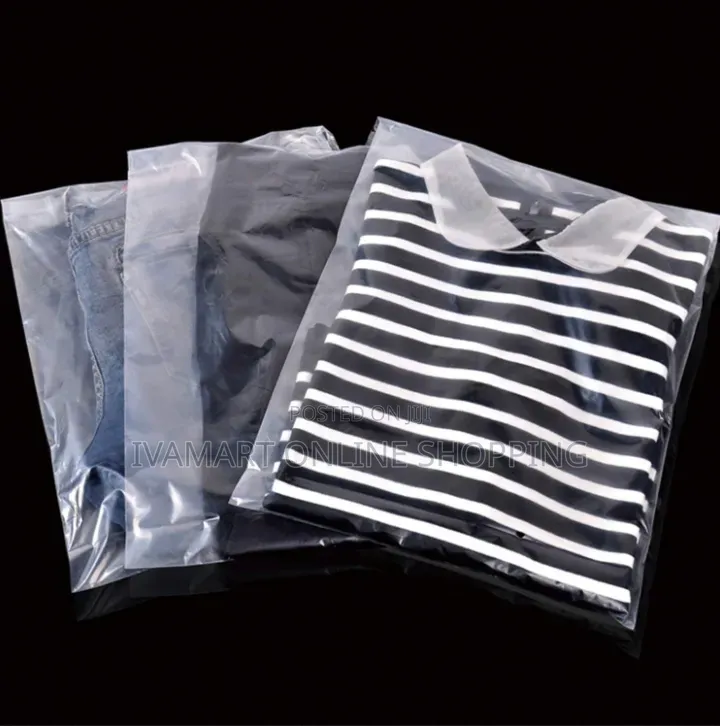 Packaging Bags (Buveras) for Clothes, Other Items - 100 PCS in a Pack