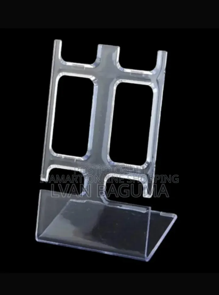 Transparent Watch Display Holders / Stands ( Holds 2 at Once) - 12 PCS
