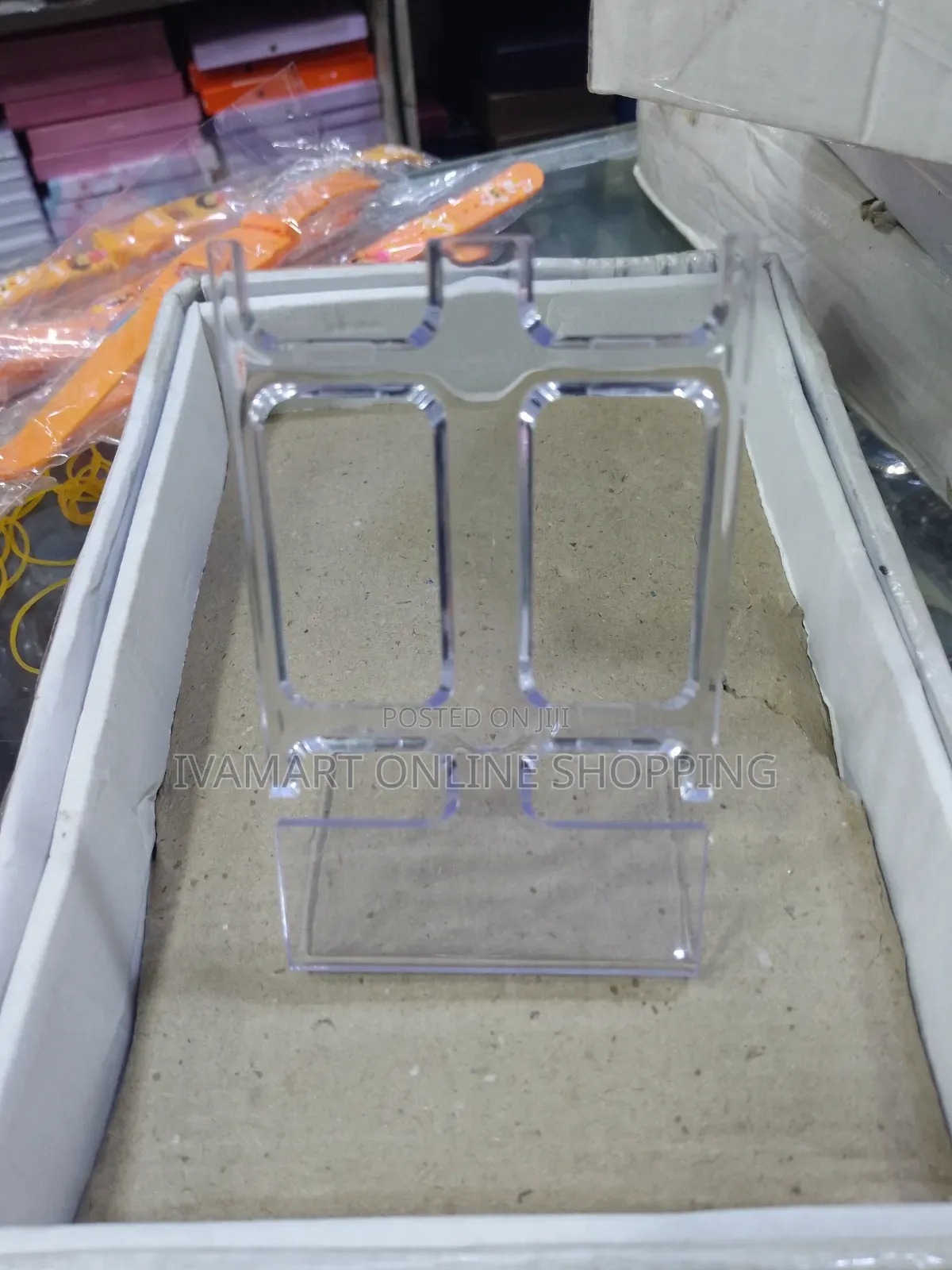 Transparent Watch Display Holders / Stands ( Holds 2 at Once) - 12 PCS