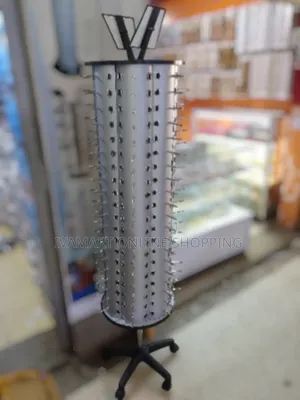 Rotating Sunglasses Display Stand With Wheels - Holds 140 PCS