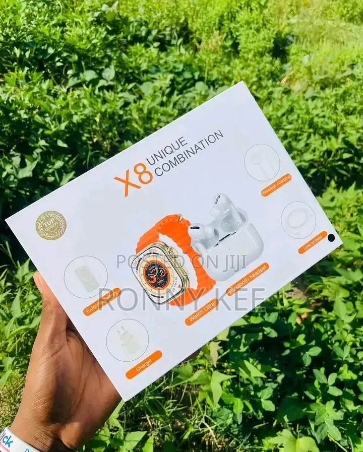 Unique Combo Smartwatch {With a Mag Safe Power Bank,free Air Pods R}