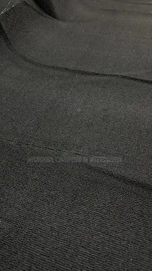 Luxury Black Floor Carpet – Soft Woolen Finish