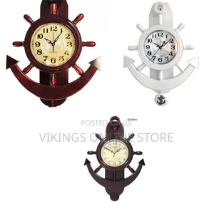Home Metal, Wall Clock for Living Room Decor