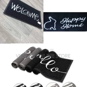 Door Mat Outdoor Indoor Hello Doormat, 30"x17.5", Durable Floor Mat