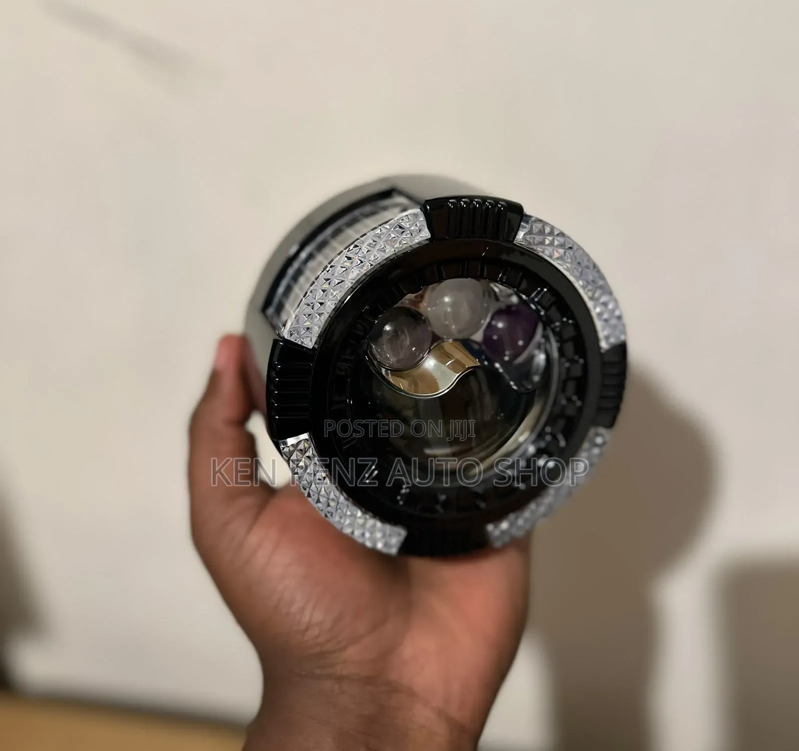 5D Crystal LED Angel Eye Light Projector
