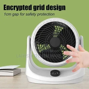 Fan, Adjustable Tilt Quiet Low Noise 2 Speed for Whole Room Home