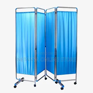 4 Panel Medical Privacy Ward Screen Stand