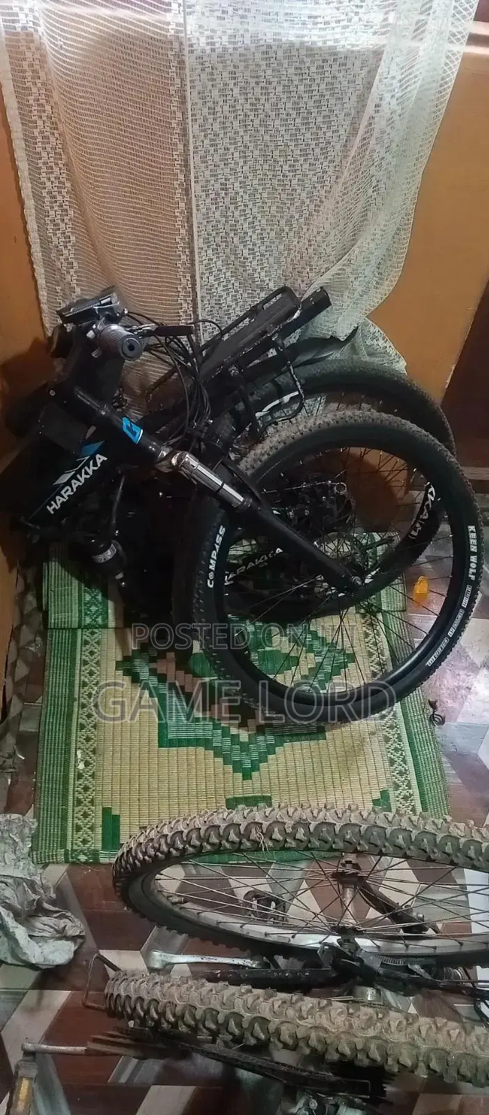 Haraka Foldable Electric Bicycle Comes With 2 Batteries and 2 Chargers