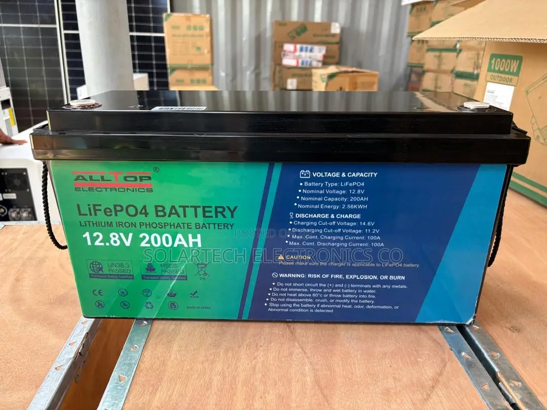 Premium ALLTOP 2.56kWh 200Ah Lithium Solar Battery| 100A Current