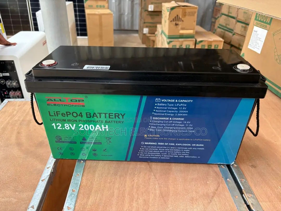 ALLTOP LiFePO4 12.8V 200Ah Energy Storage Battery |UPS Offgrid Power