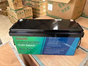 Brand New ALLTOP 12V 200Ah Deep Cycle LiFePO4 Battery