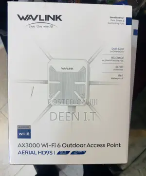 WAVLINK AX3000 Dual Band WiFi Outdoor Access Point Model- HD9s