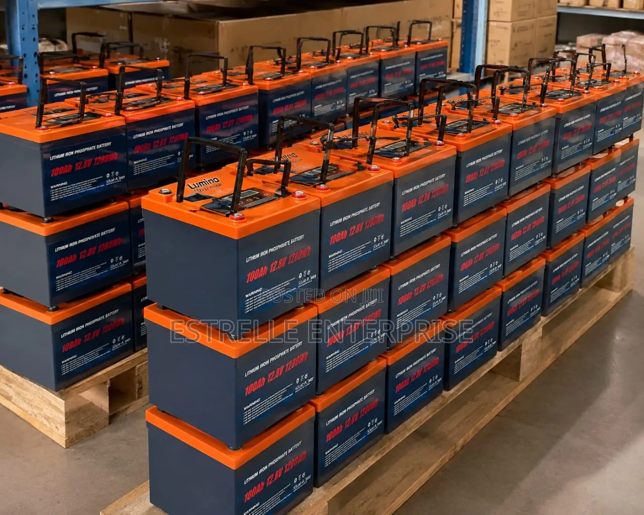 100Ah LifePO4 Lithium Battery 1.28KWh