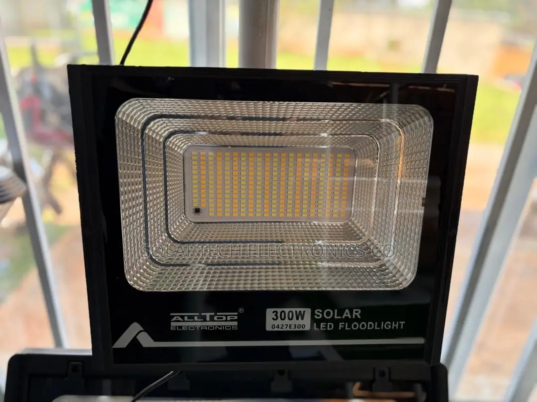 Brand New ALLTOP 300W Outdoor Solar Flood Light With Remote Control