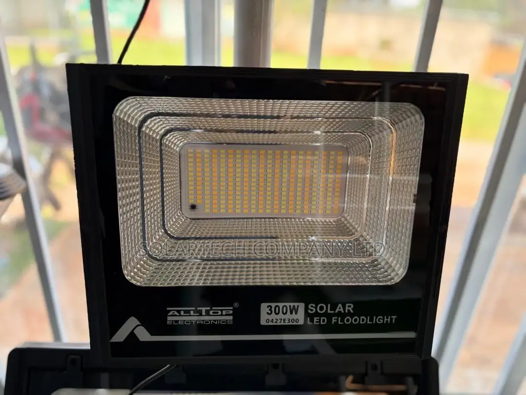 Brand New ALLTOP 300W Outdoor Solar Flood Light With Remote Control