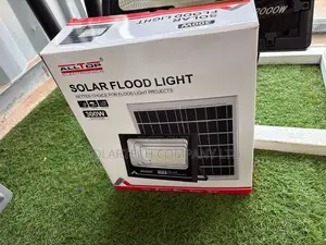 ALLTOP 300W LED Solar Flood Light With Solar Panel and Inbuilt Battery