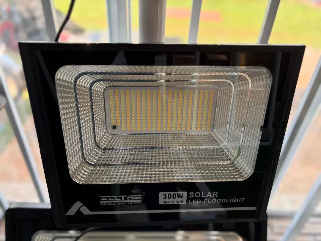 Premium ALLTOP 300W Outdoor Solar Rechargeable Floodlight Automatic