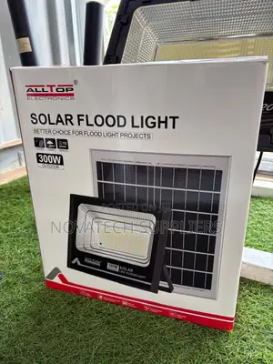 Premium ALLTOP 300W Solar Flood Light Inbuilt Lithium Battery
