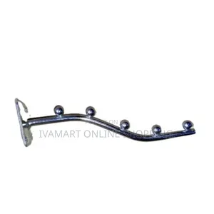 Wall Mounted Boutique Hook Rods - 5 Hooks