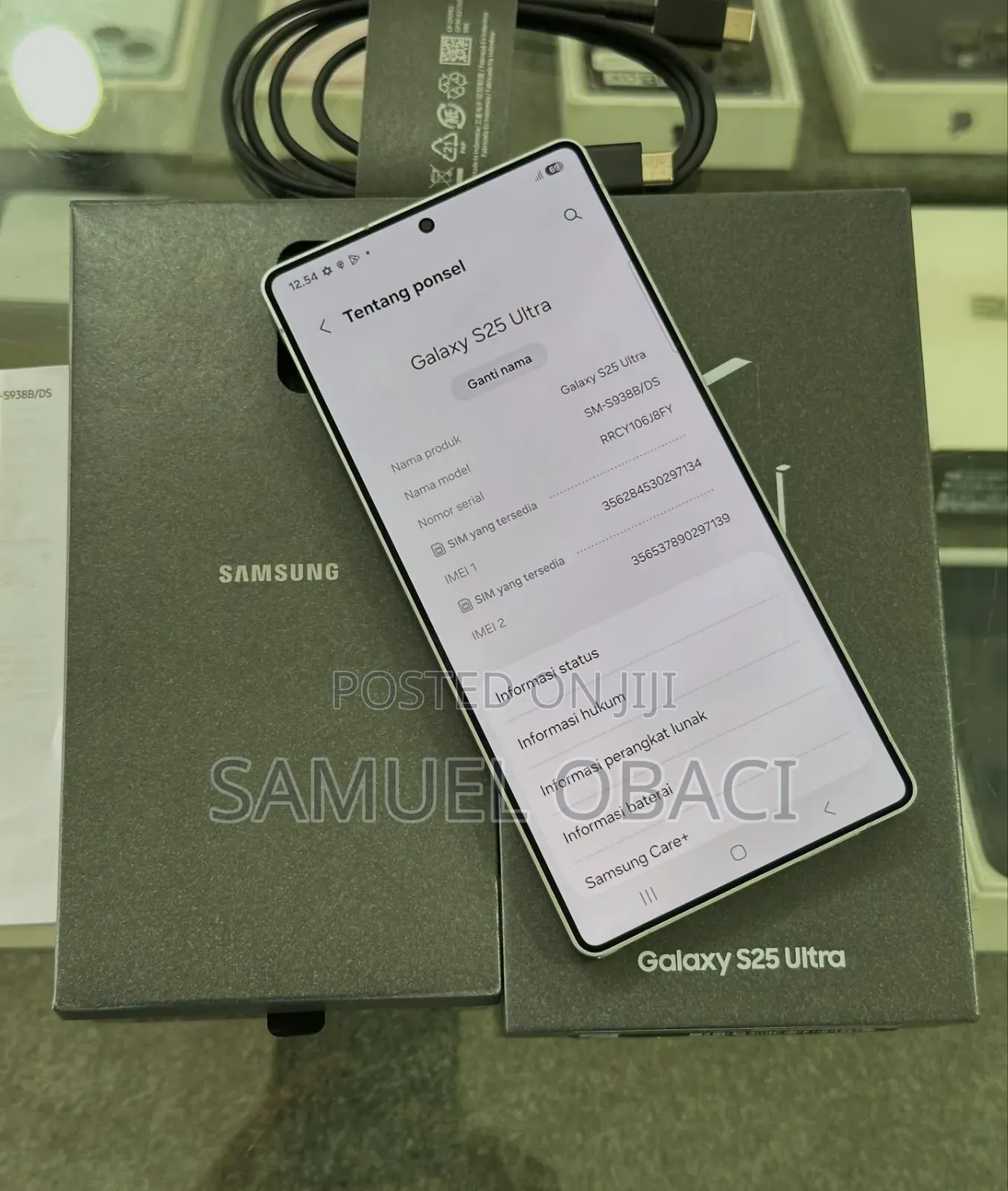 New Samsung Galaxy S25 Ultra 512 GB White