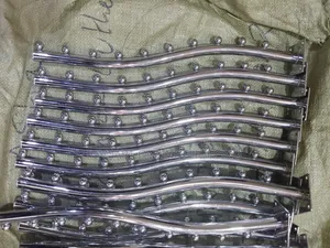 Wall Mounted Boutique Hooks Rods - With 10 Hooks