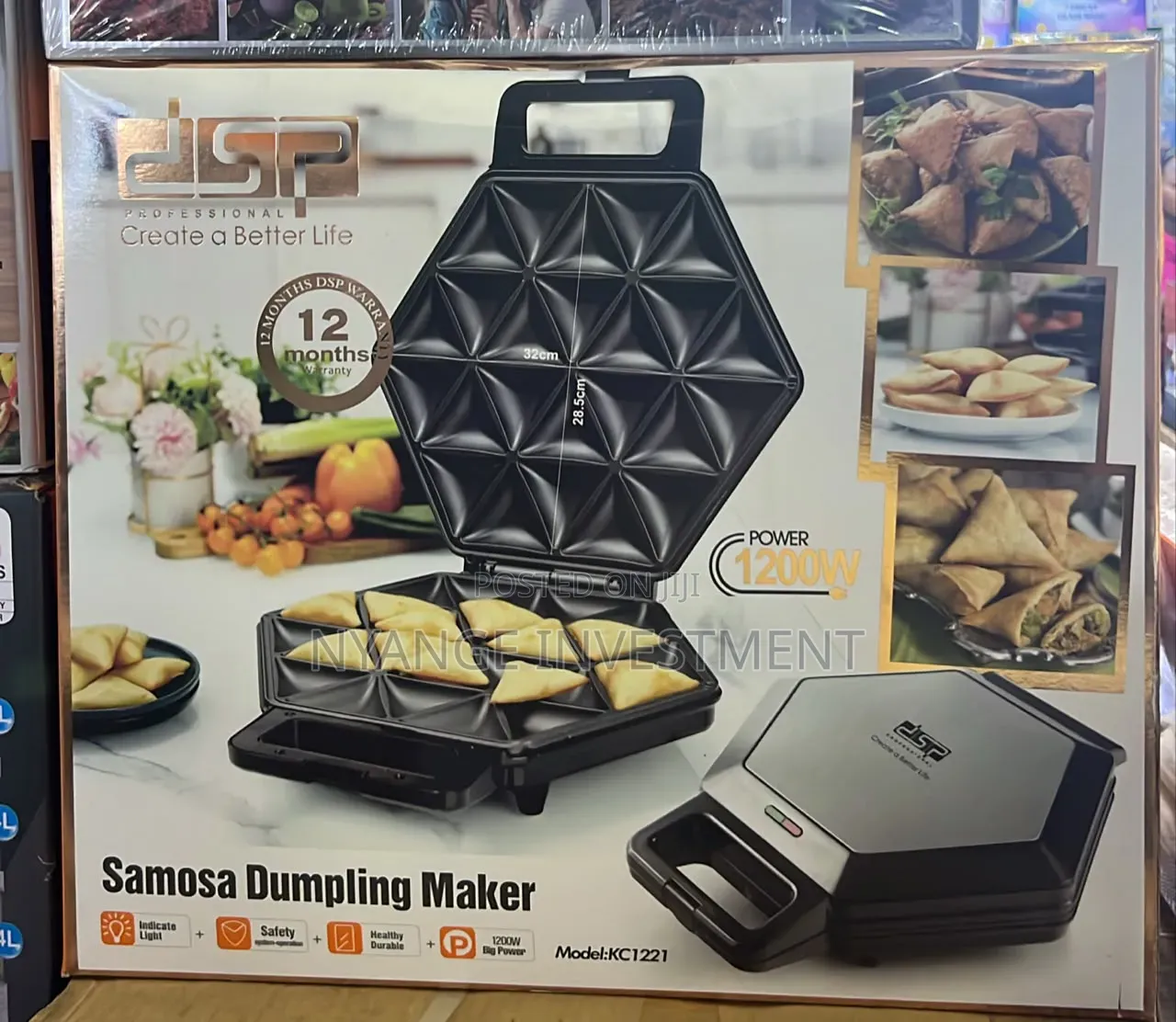 DSP Professional Electric Samosa and Dumpling Maker