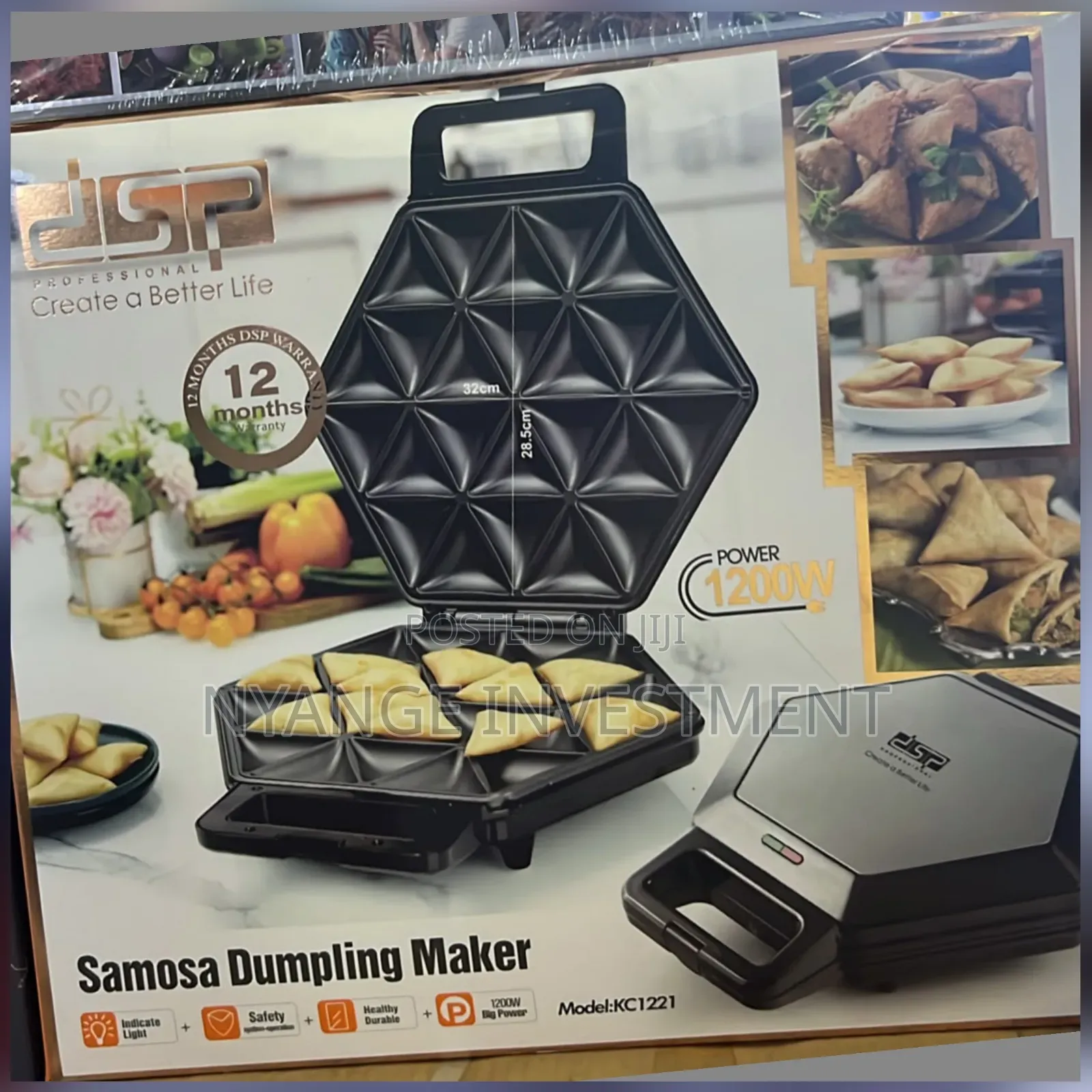 DSP Professional Electric Samosa and Dumpling Maker