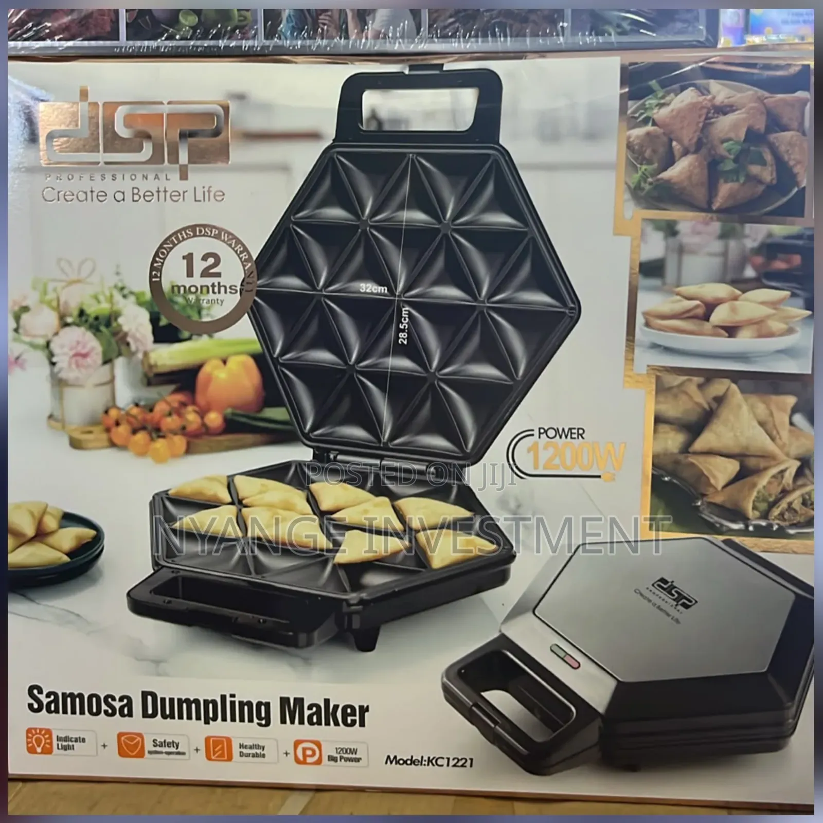 DSP Professional Electric Samosa and Dumpling Maker