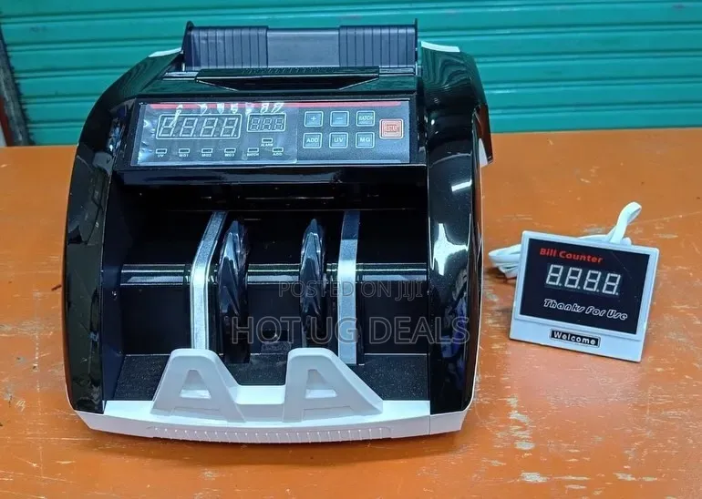 Multi-Currency Money Counting Machine With Batching Adding Features