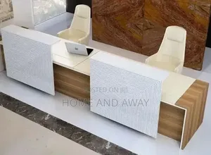 Reception Counter/2 Seaters Comfortable Reception Counters
