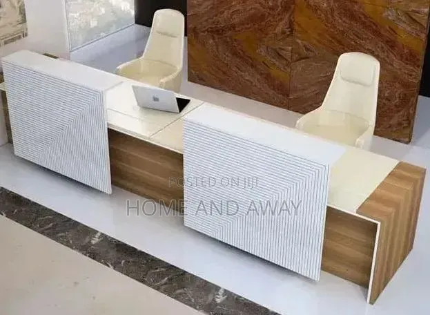 Reception Counter/2 Seaters Comfortable Reception Counters