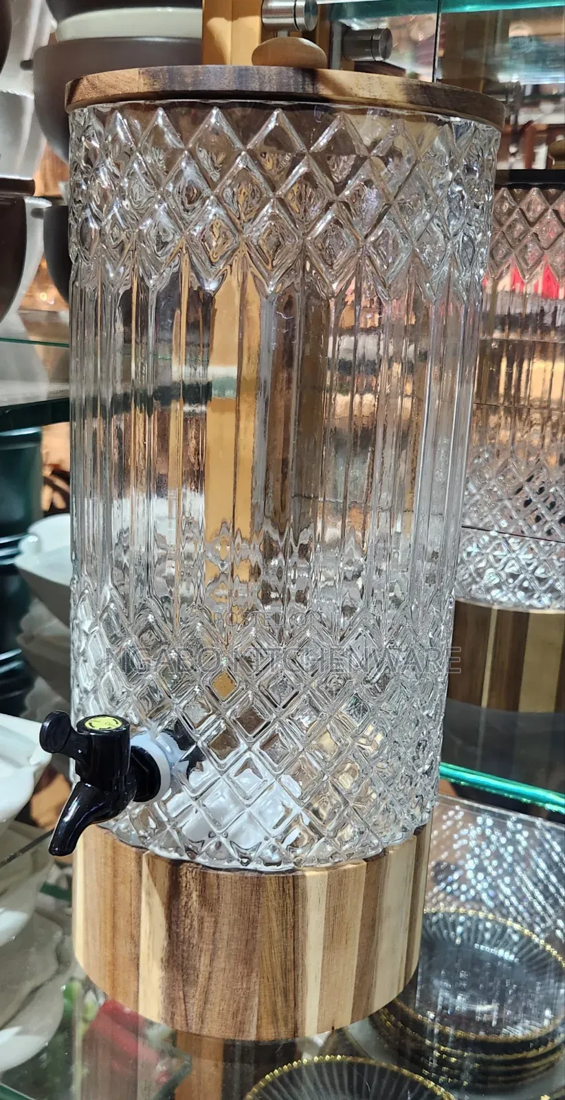 Glass Beverage Dispenser
