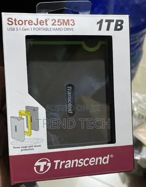 1tb External HDD Transcend