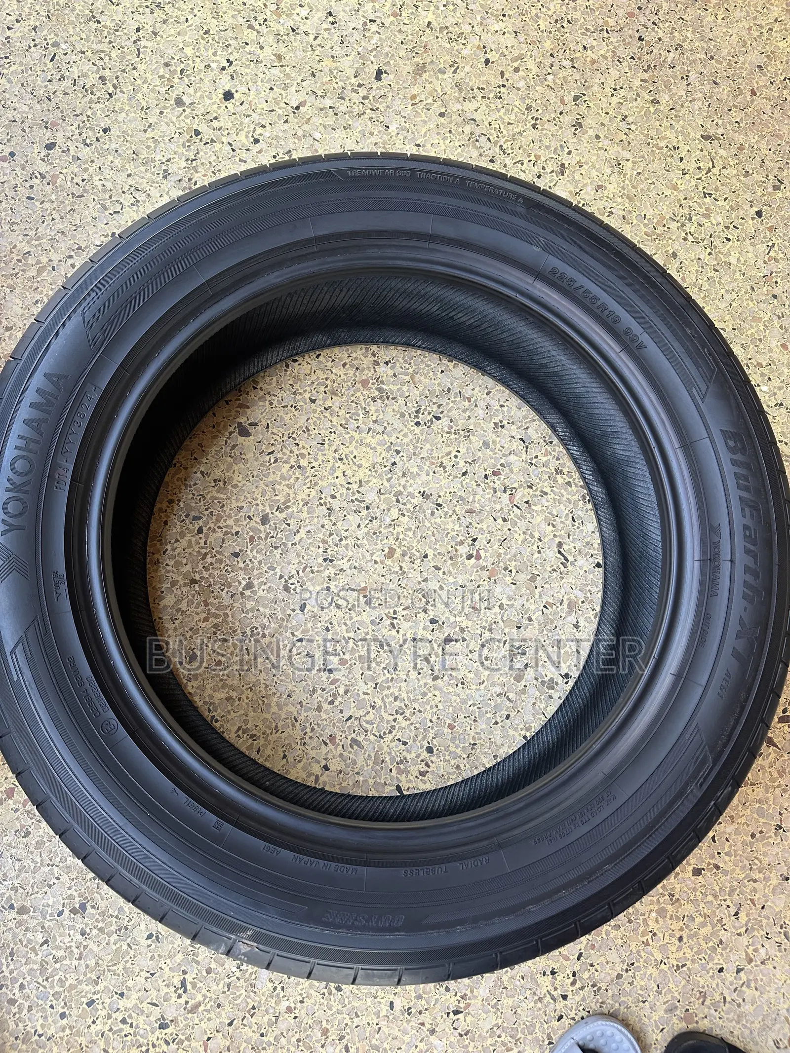 225/55r19 99V Yokohama Japan Foreign Used Tires Good Condition
