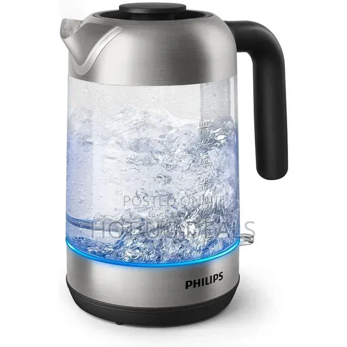 Philips 3000 Series HD9318/21 Electric Kettle - 1.7L, 1850W Fast Boil