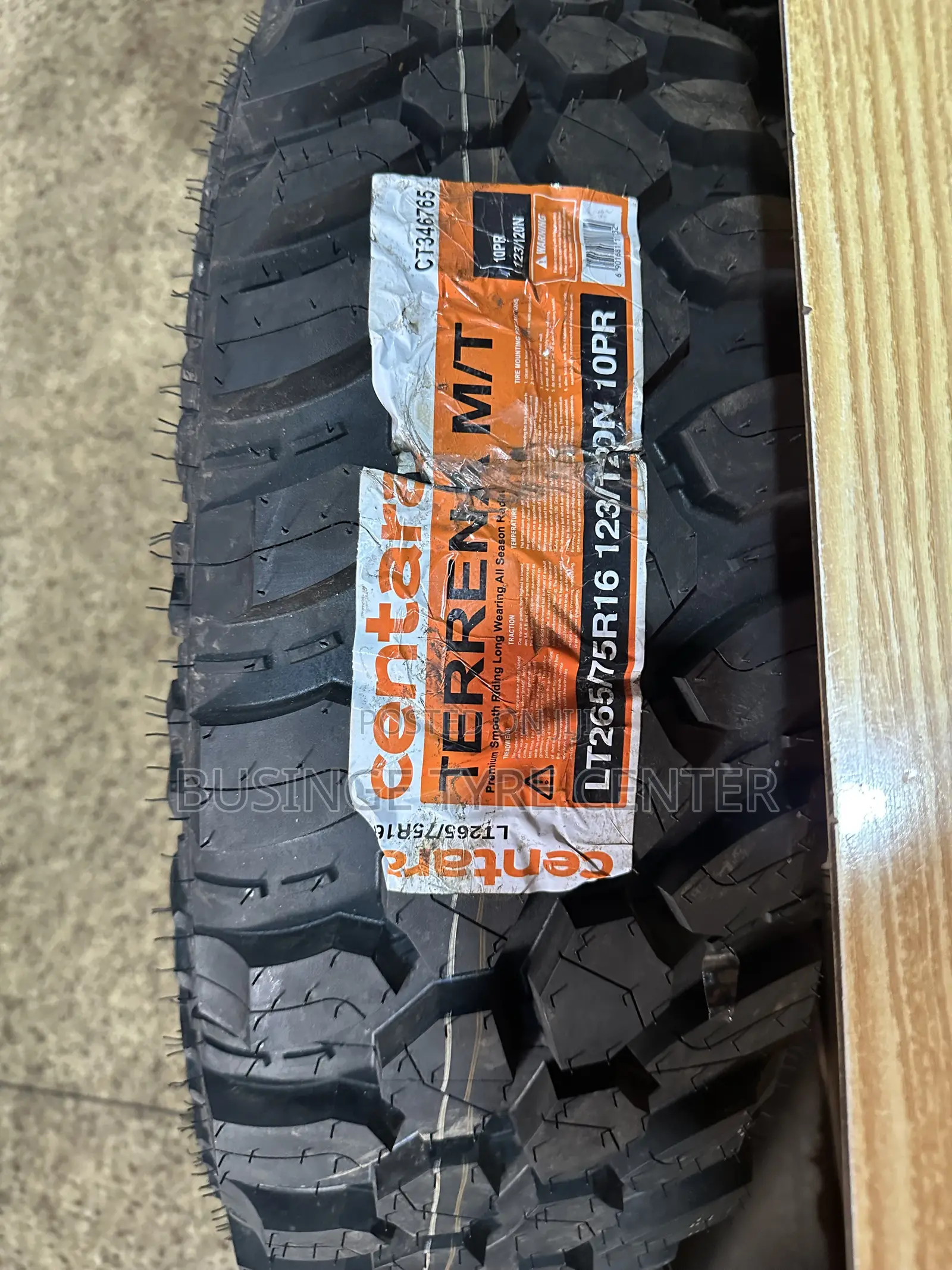 265/75r16 Centara M/T Tires Available Suitable in Muddy Areas