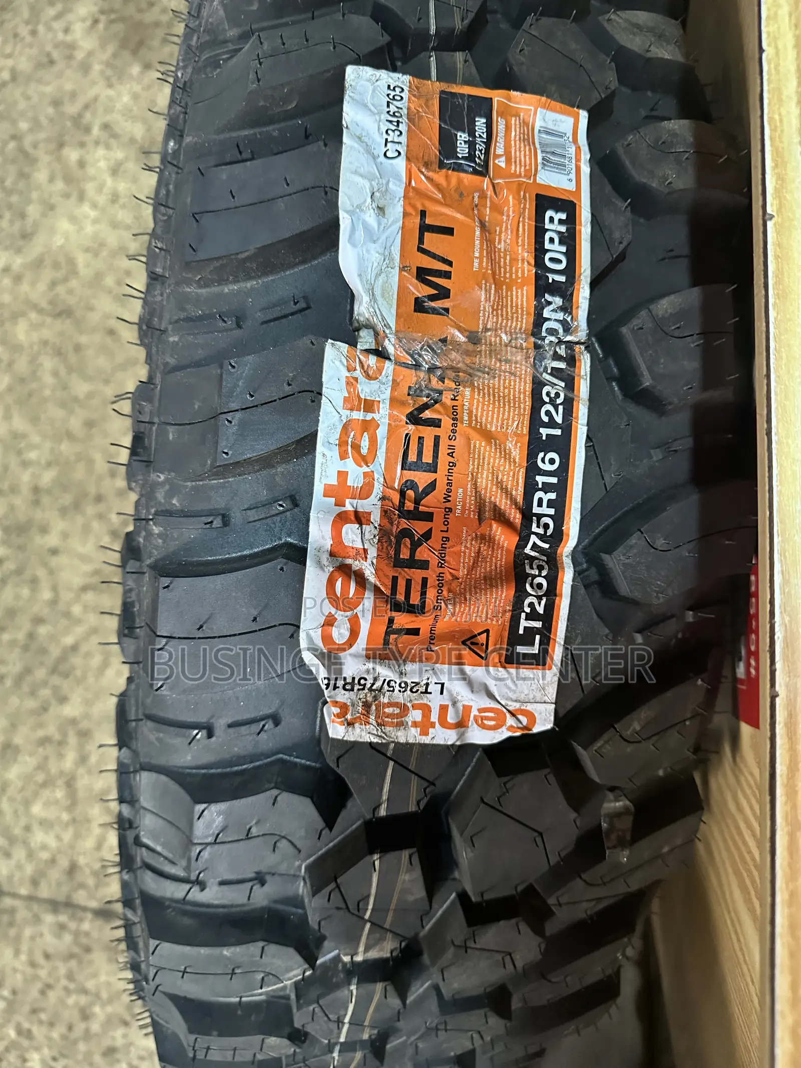 265/75r16 Centara M/T Tires Available Suitable in Muddy Areas