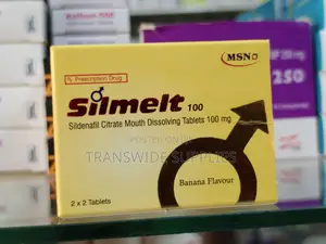 Silmelt 100mg Chewable a PKT of 4 Tabs Sildenafil